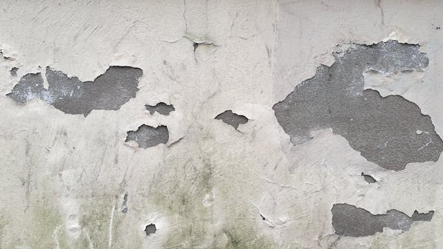 Peeled Concrete Wall