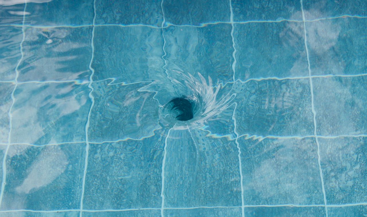 Water Is Pooling Around Floor Drains